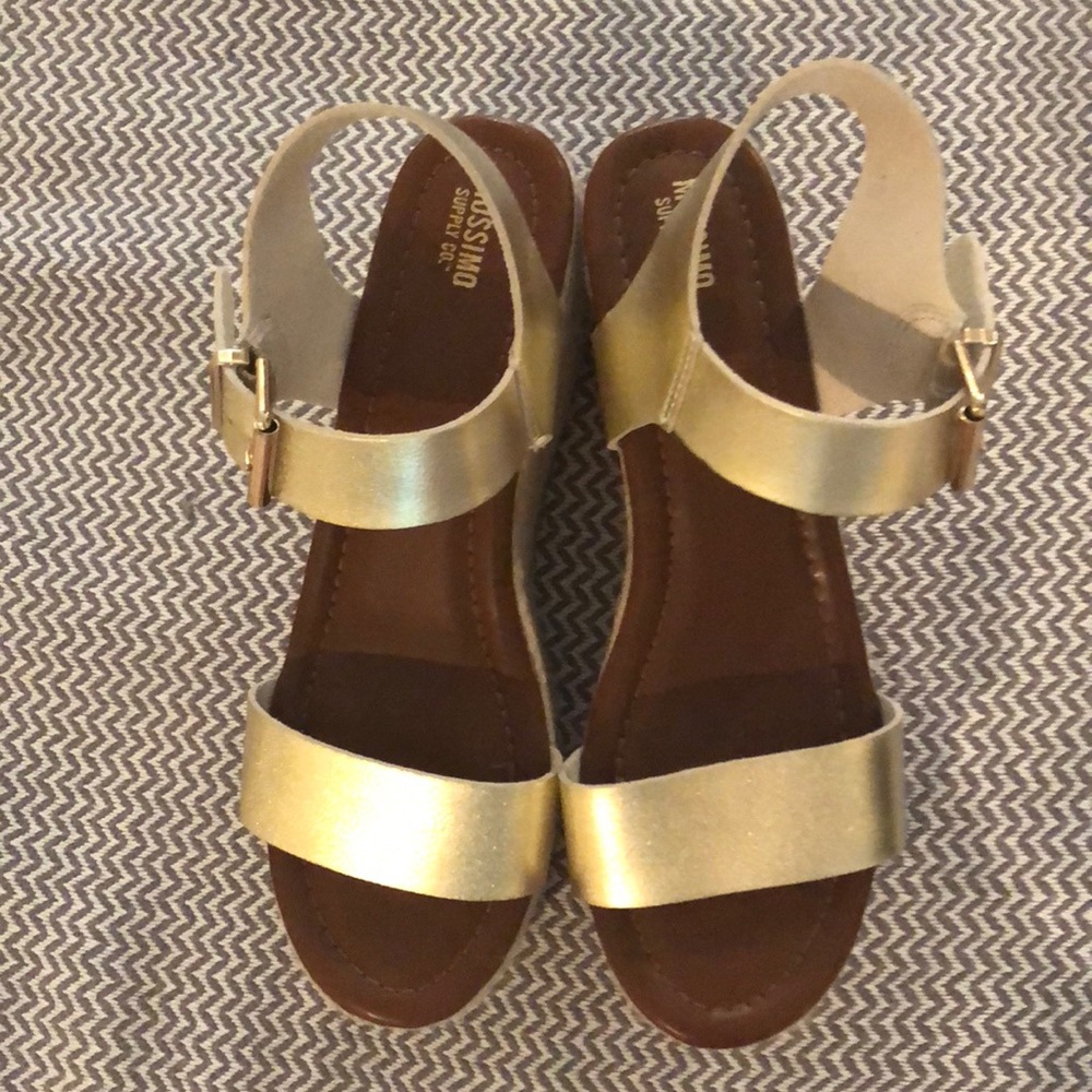 Mossimo Supply Co. Gold Platforms